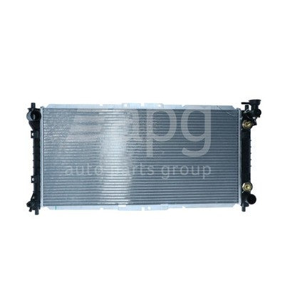Ford Telstar AX/AY/GE/GF Radiator Plastic Aluminium 690 x 338 x 26 mm 35 / 35 mm