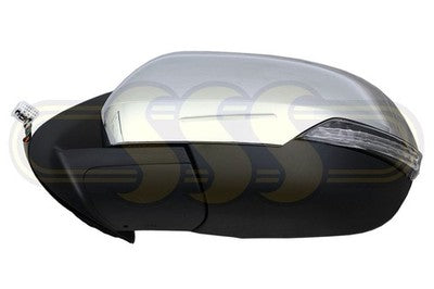 Genuine Mitsubishi Triton Door Mirror Left Hand Chrome Chrome With (10/18-11/23)