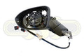 Genuine Volkswagen Golf Door Mirror Body Left Hand Black Black FOR (01/21-On)