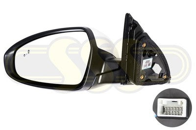 Genuine Kia Cerato Door Mirror Left Hand With Blind Spot 10Pins (04/21-On)