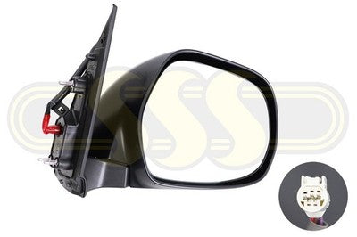 Genuine Toyota Hiace Door Mirror Right Hand Black Electric (08/10-12/13)