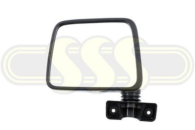 Ford Maverick Door Mirror Left Hand Black Smooth (1988-1993)