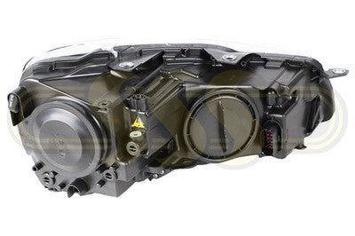 Volkswagen Golf Head Lamp Left Hand Black/Chrome With Xenon No LED (12/09-10/13)