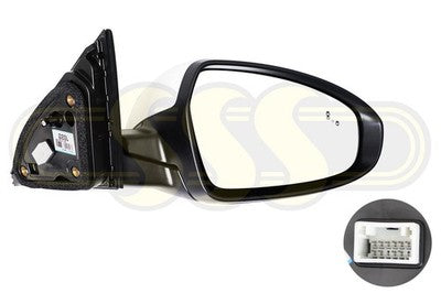 Genuine Kia Cerato Door Mirror Right Hand With Blind Spot 10Pins (04/21-On)