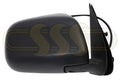 Toyota Hilux 1988-On Door Mirror Right Hand Black Black -6/10 (08/08-04/12)