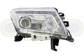 Nissan / Datsun Navara Ute Head Lamp Right Hand Chrome Chrome (11/17-01/21)