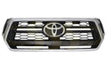 Genuine Toyota Hilux 1988-On Grille No Pre-Crash SR/SR5, Chrome (12/17-08/20)