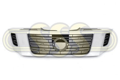 Nissan / Datsun Navara Ute Grille Grey/Silver (03/15-11/17)