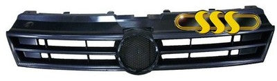 Volkswagen Polo Grille Black Black Trendline (03/10-05/14)