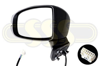 Honda Jazz Door Mirror Left Hand Electric With Mirror Light Type No (2017-On)