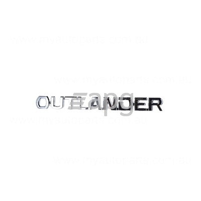 Genuine Mitsubishi Outlander ZJ Tail Gate Emblem (11/12-01/15)