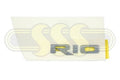 Genuine Kia Rio Badge/Logo "Rio"On T.Gate (05/20-On)