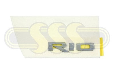 Genuine Kia Rio Badge/Logo "Rio"On T.Gate (05/20-On)