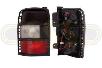 Genuine Mitsubishi Pajero Tail Lamp Left Hand Black Black Top (11/96-09/97)