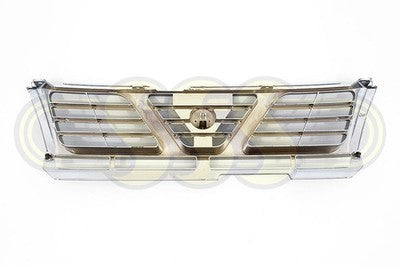 Nissan / Datsun Patrol Grille Chrome/Silver Chrome/Silver -2/00, 3 (02/99-12/02)