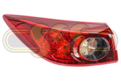 Genuine Mazda Mazda3 Tail Lamp Left Hand Sedan No LED (05/16-04/19)