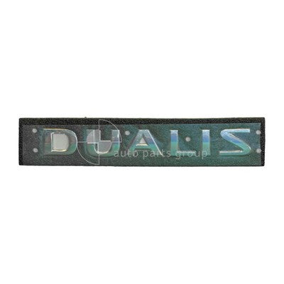 Genuine Nissan Dualis J10 Tail Gate Emblem (01/10-05/14)