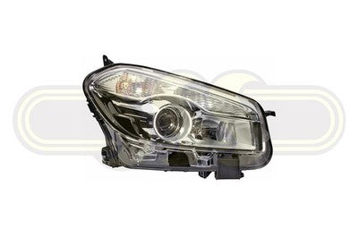 Nissan / Datsun Dualis Head Lamp Right Hand No Xenon Hella (01/10-2014)