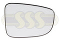 Genuine Mazda Mazda2 Door Mirror Glass Right Hand No Blind Spot (01/17-09/19)