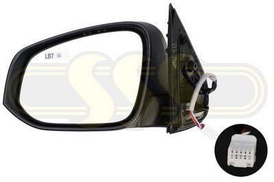 Genuine Toyota Fortuner Door Mirror Body Left Hand No Mirror Cover (07/15-06/20)