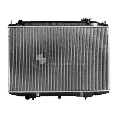 Nissan Navara D22 Radiator Plastic Aluminium 450 x 688 x 26 mm 35 / 35 mm