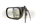Genuine Toyota Hilux 1988-On Door Mirror Right Hand Black Black (07/11-08/15)