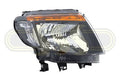 Ford Ranger Ute Head Lamp Right Hand Black TYC (08/11-05/15)