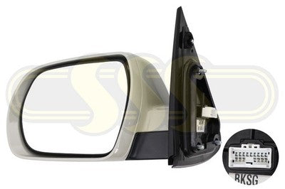 Genuine Hyundai Santa Fe Wagon Door Mirror Left Hand With Mirror (09/09-09/12)