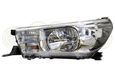 Genuine Toyota Hilux 1988-On Head Lamp Left Hand No LED With Motor (12/17-On)