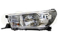 Genuine Toyota Hilux 1988-On Head Lamp Left Hand No LED With Motor (12/17-On)