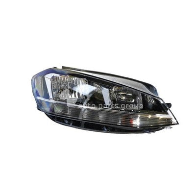 Genuine Volkswagen Golf A7 Head Lamp RH Halogen (05/17-06/21)
