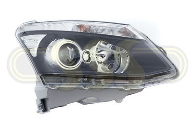Genuine Isuzu Dmax Head Lamp Right Hand Black/Chrome Black/Chrome (2012-2016)