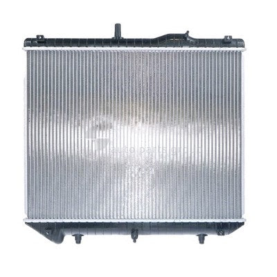 Mercedes-Benz MB100/140 Radiator Plastic Aluminium 470 x 578 x 26 mm 34 / 34 mm