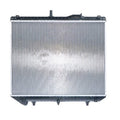 Mercedes-Benz MB100/140 Radiator Plastic Aluminium 470 x 578 x 26 mm 34 / 34 mm