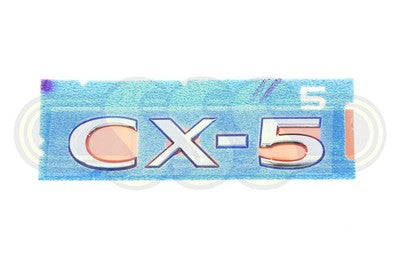 Genuine Mazda Cx5 Badge/Logo Rear *CX-* On T.Gate (01/22-On)