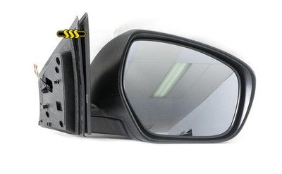 Mazda Cx9 Door Mirror Right Hand Black Black Convex Glass No Blind (10/12-05/16)