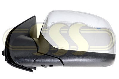 Holden Rodeo Door Mirror Left Hand Chrome Chrome -8/05 Electric No (01/03-03/07)