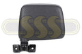 Ford Maverick Door Mirror Left Hand Black Textured (1988-1993)