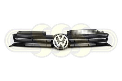 Genuine Volkswagen Golf Grille Black/Chrome Black/Chrome With (10/08-10/12)