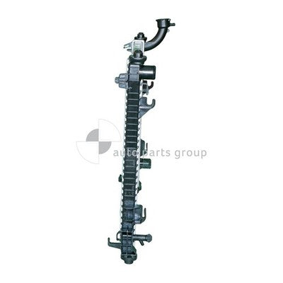 Jeep Grand cherokee WK Radiator Plastic Aluminium 635 x 510 x 26 mm 38 / 38 mm