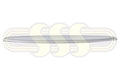 Genuine Hyundai Elantra Grille Mould Chrome Chrome 8/09- Upper 1PC (05/06-01/11)