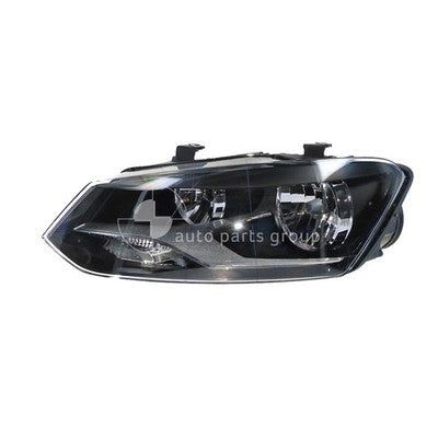 Volkswagen Polo Head Lamp LH Halogen Electric Adjust