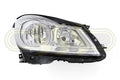 Mercedes C Class Head Lamp Right Hand Chrome No Xenon (09/10-2014)