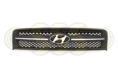 Genuine Hyundai Tucson Grille Chrome Chrome -12/07 (04/04-12/10)