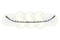 Genuine Audi Q3 Bar Dark Grey Mould Front (06/18-)