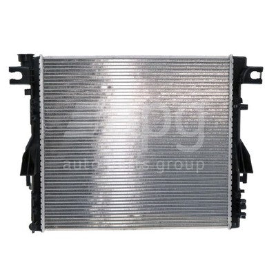 Jeep Wrangler JK Radiator Plastic Aluminium 558 x 518 x 26 mm 38 / 38 mm