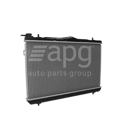 Hyundai FX coupe Radiator Plastic Aluminium 375 x 668 x 16 mm 32 / 32 mm