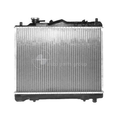 Ford Laser Radiator Plastic Aluminium 350 x 438 x 26 mm 35 / 35 mm (10/85-11/89)