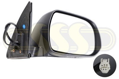 Toyota Kluger Door Mirror Right Hand Black Black Assembly Pls Call (05/07-07/10)