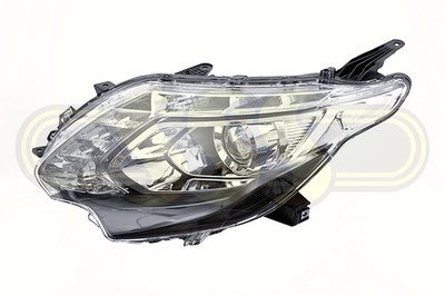 Mitsubishi Triton Head Lamp Left Hand Black With Projector Black (01/15-10/18)